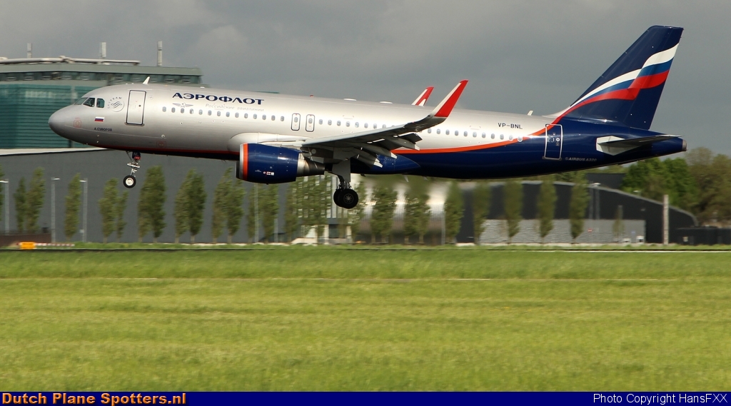 VP-BNL Airbus A320 Aeroflot - Russian Airlines by HansFXX