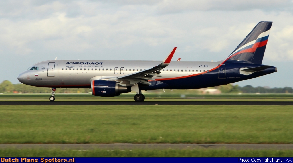 VP-BNL Airbus A320 Aeroflot - Russian Airlines by HansFXX