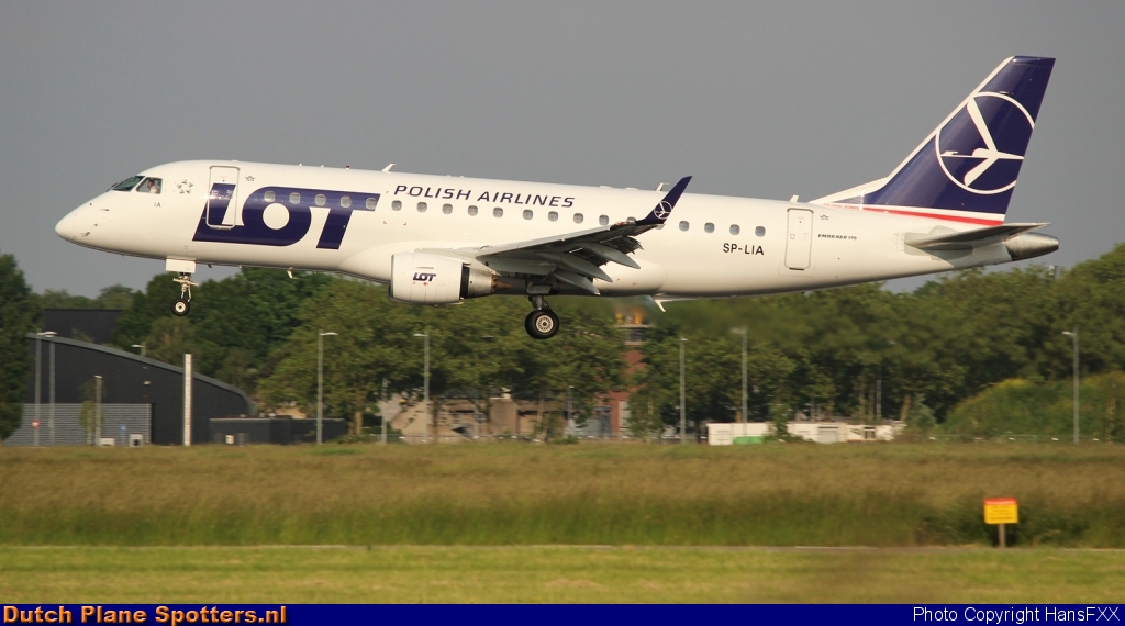 SP-LIA Embraer 175 LOT Polish Airlines by HansFXX