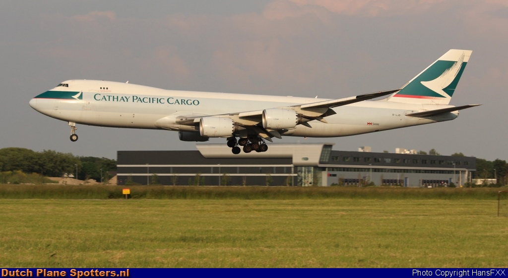 B-LJD Boeing 747-8 Cathay Pacific Cargo by HansFXX