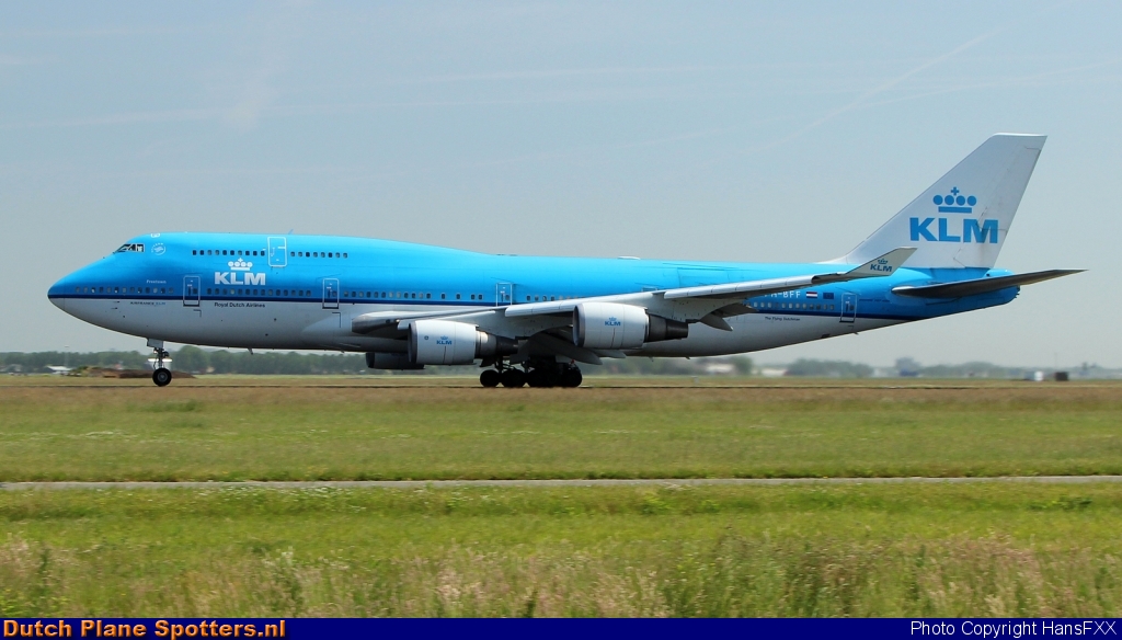 PH-BFF Boeing 747-400 KLM Royal Dutch Airlines by HansFXX