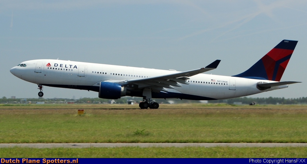 N853NW Airbus A330-200 Delta Airlines by HansFXX