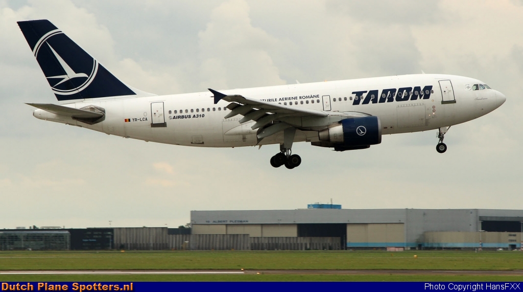 YR-LCA Airbus A310 TAROM by HansFXX