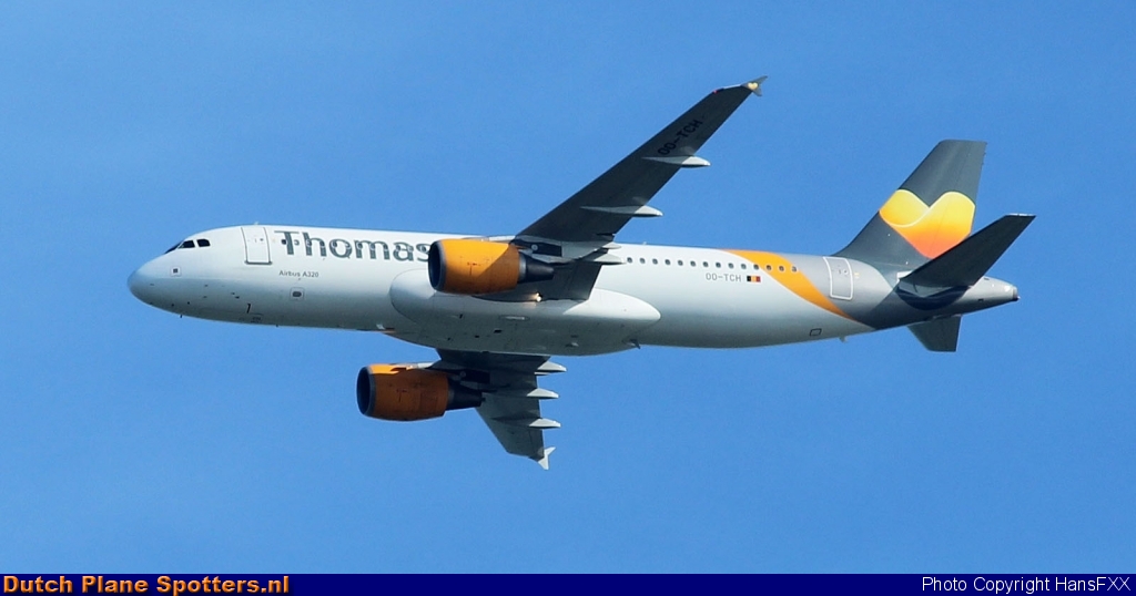 OO-TCH Airbus A320 Thomas Cook by HansFXX