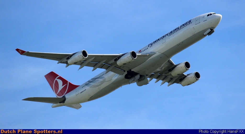 TC-JII Airbus A340-300 Turkish Airlines by HansFXX