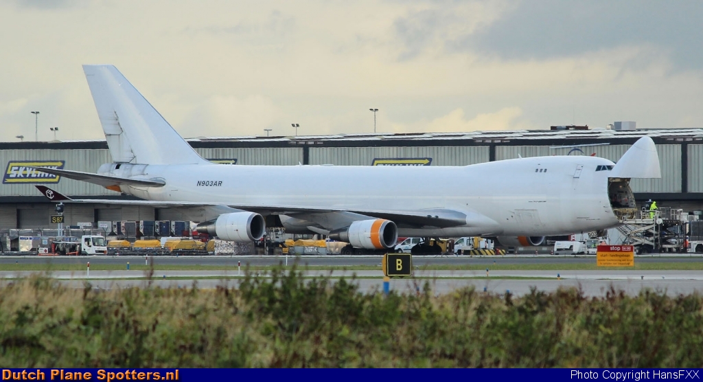 N903AR Boeing 747-400 Centurion Air Cargo by HansFXX