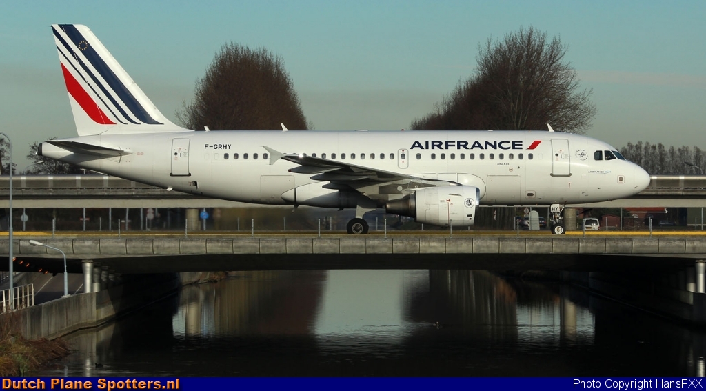 F-GRHY Airbus A319 Air France by HansFXX