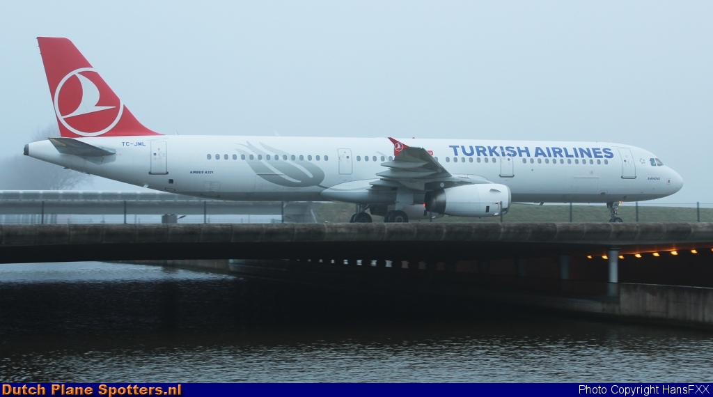 TC-JML Airbus A321 Turkish Airlines by HansFXX
