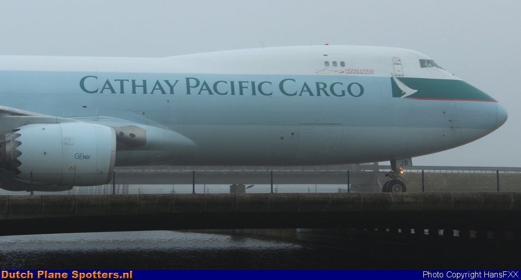 B-LJB Boeing 747-8 Cathay Pacific Cargo by HansFXX