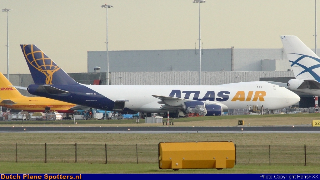 N855GT Boeing 747-8 Atlas Air by HansFXX