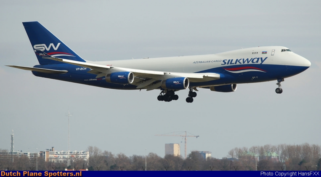 VP-BCH Boeing 747-400 Silk Way Airlines by HansFXX