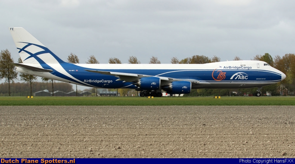 VQ-BFE Boeing 747-8 AirBridgeCargo by HansFXX