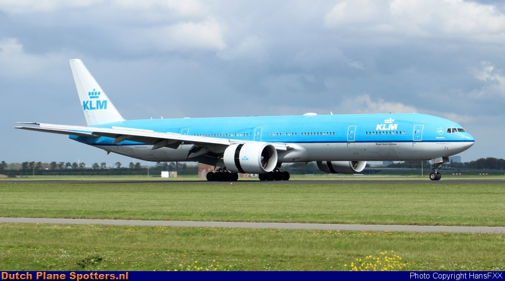 PH-BVF Boeing 777-300 KLM Royal Dutch Airlines by HansFXX