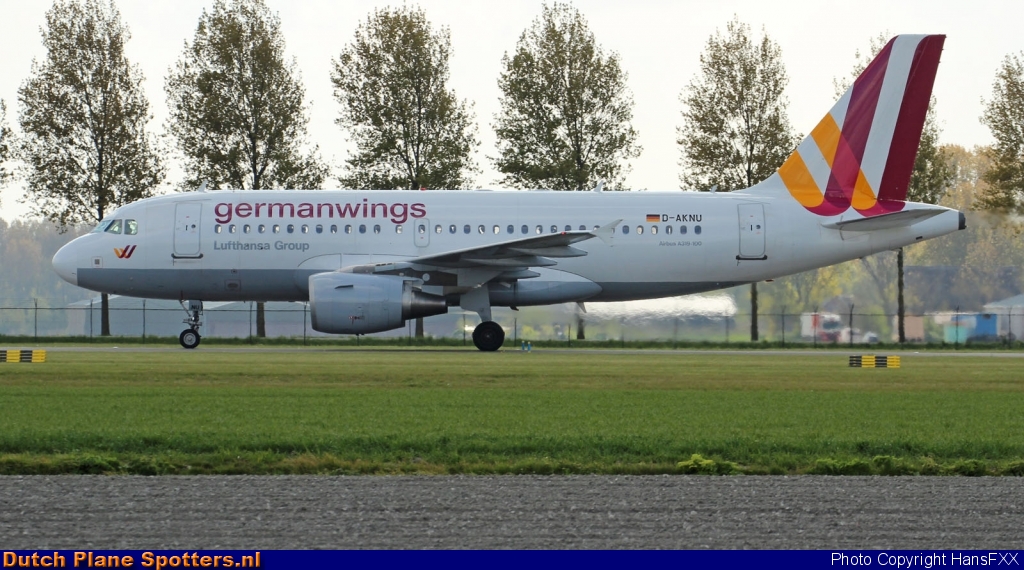 D-AKNU Airbus A319 Germanwings by HansFXX