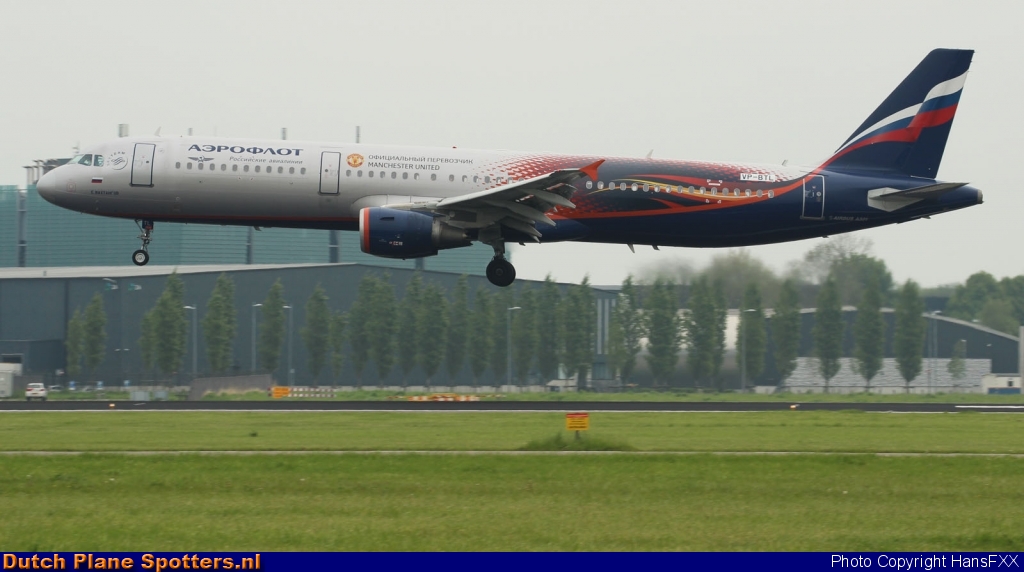 VP-BTL Airbus A321 Aeroflot - Russian Airlines by HansFXX