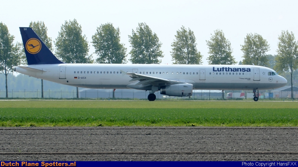 D-AISX Airbus A321 Lufthansa by HansFXX