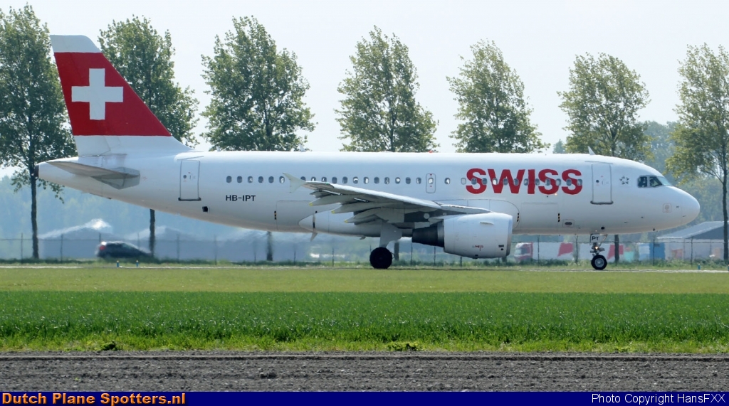 HB-IPT Airbus A319 Swiss International Air Lines by HansFXX