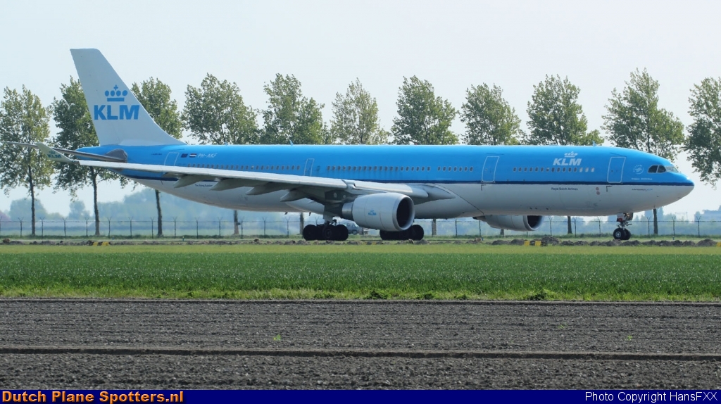 PH-AKF Airbus A330-300 KLM Royal Dutch Airlines by HansFXX