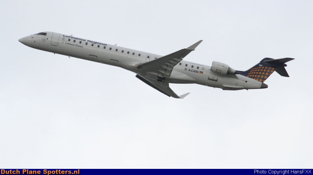 D-ACNM Bombardier Canadair CRJ900 CityLine (Lufthansa Regional) by HansFXX