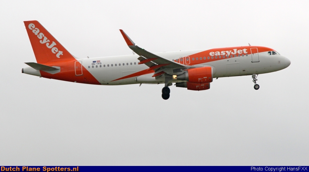 OE-IVS Airbus A320 easyJet Europe by HansFXX