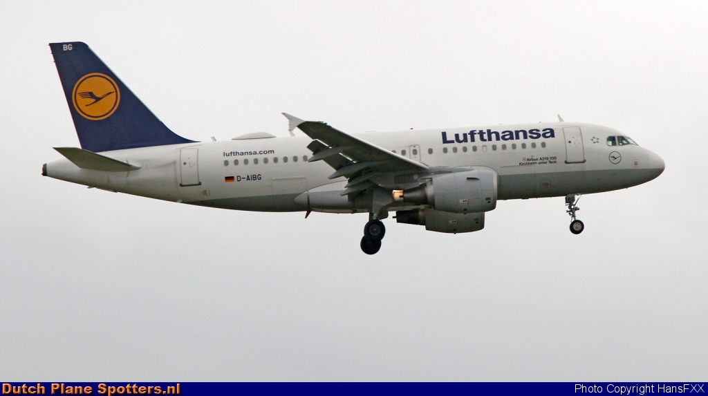D-AIBG Airbus A319 Lufthansa by HansFXX