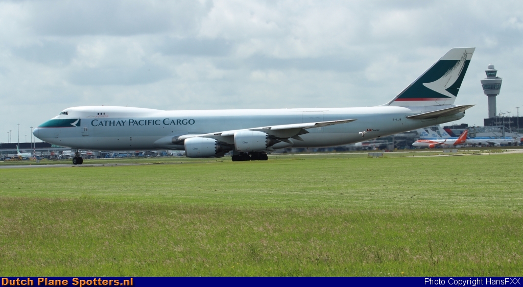 B-LJB Boeing 747-8 Cathay Pacific Cargo by HansFXX