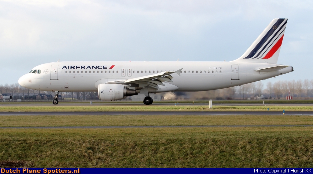 F-HEPD Airbus A320 Air France by HansFXX