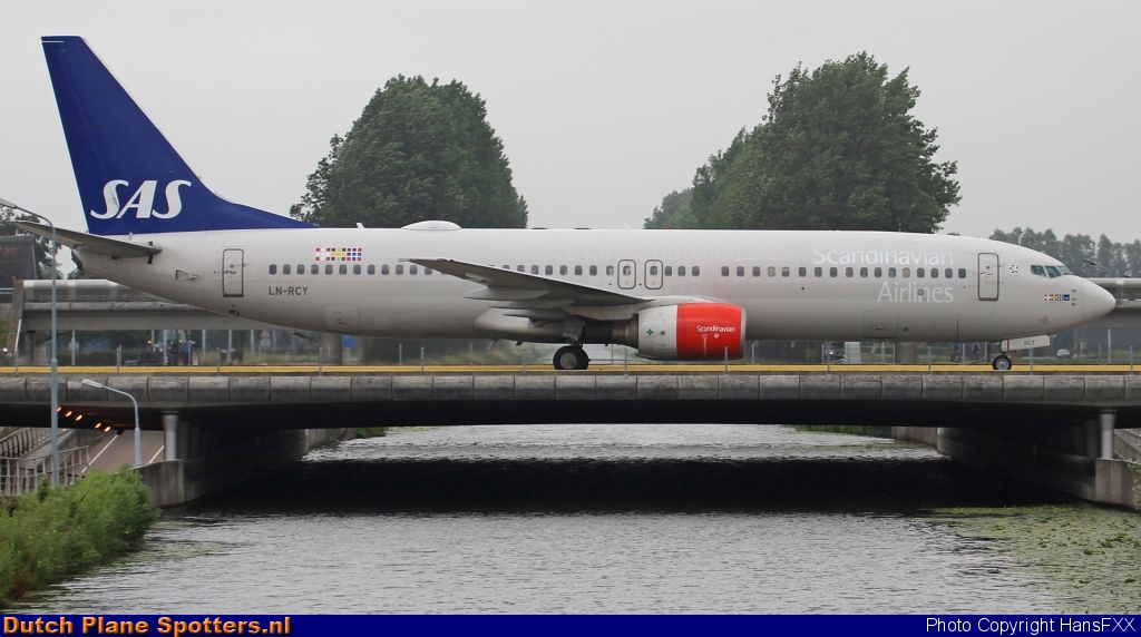 LN-RCY Boeing 737-800 SAS Scandinavian Airlines by HansFXX