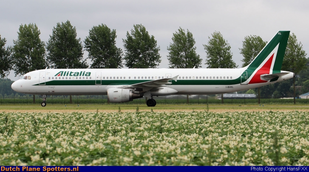 I-BIXL Airbus A321 Alitalia by HansFXX