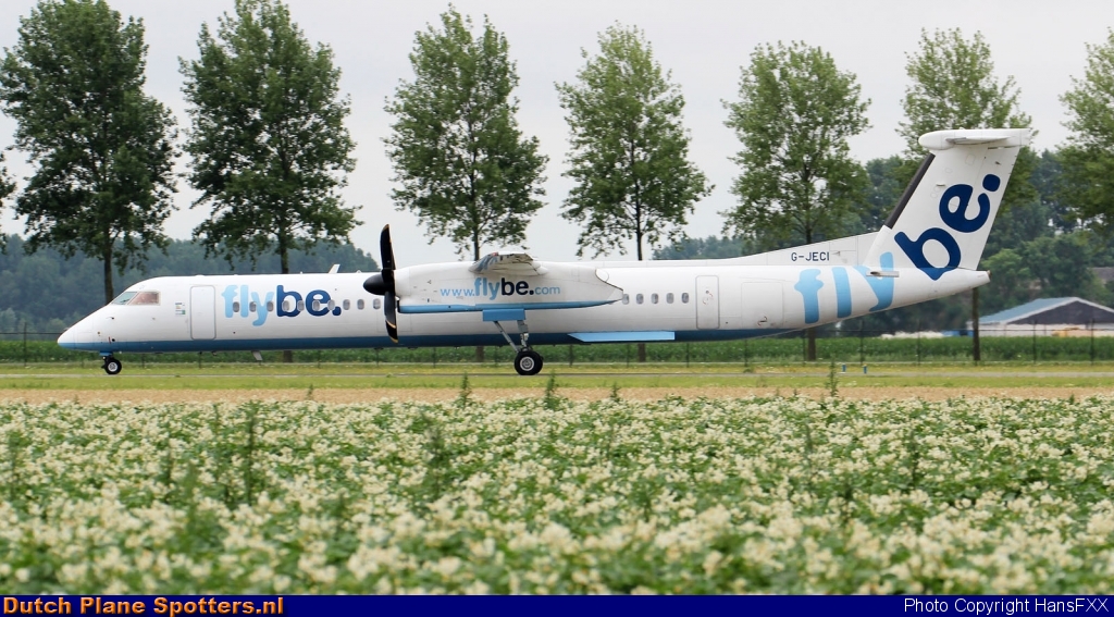 G-JECI Bombardier Dash 8-Q400 Flybe by HansFXX