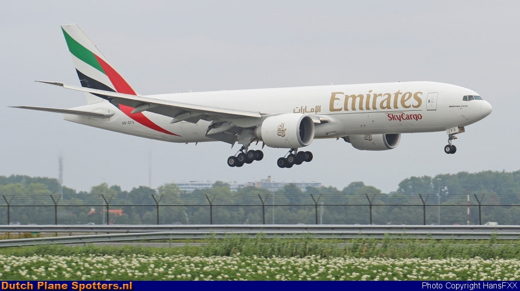 A6-EFS Boeing 777-F Emirates Sky Cargo by HansFXX