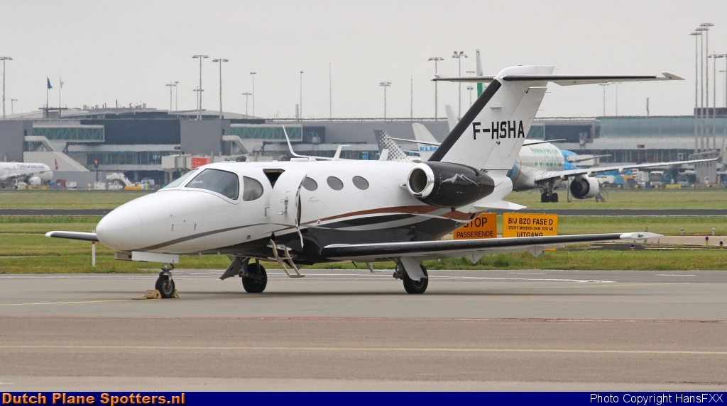 F-HSHA Cessna 510 Citation Mustang Private by HansFXX