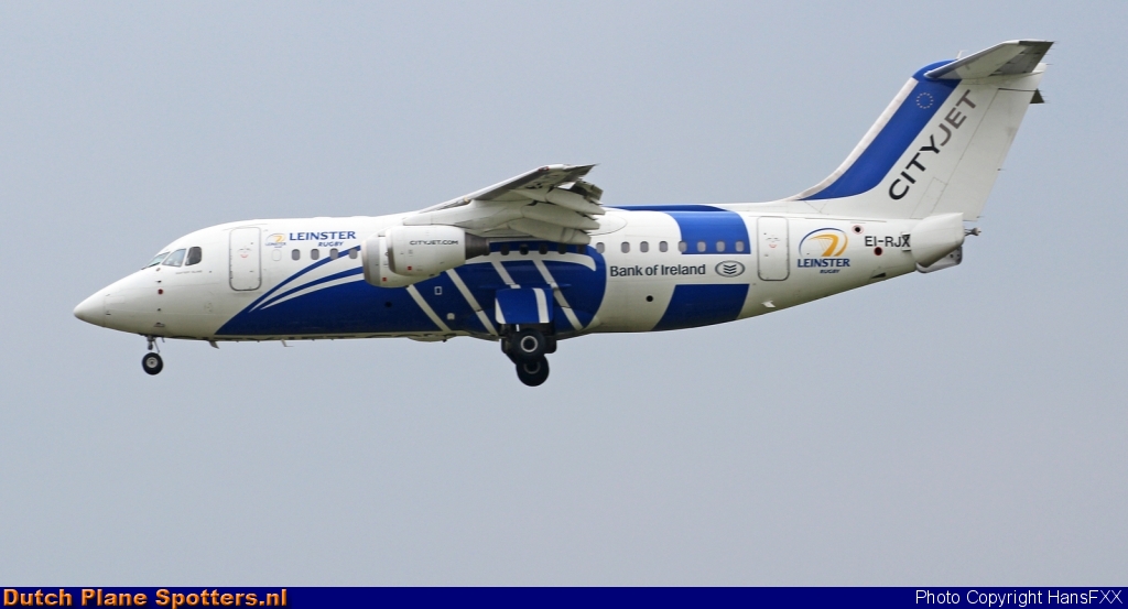 EI-RJX Avro RJ85 Cityjet by HansFXX
