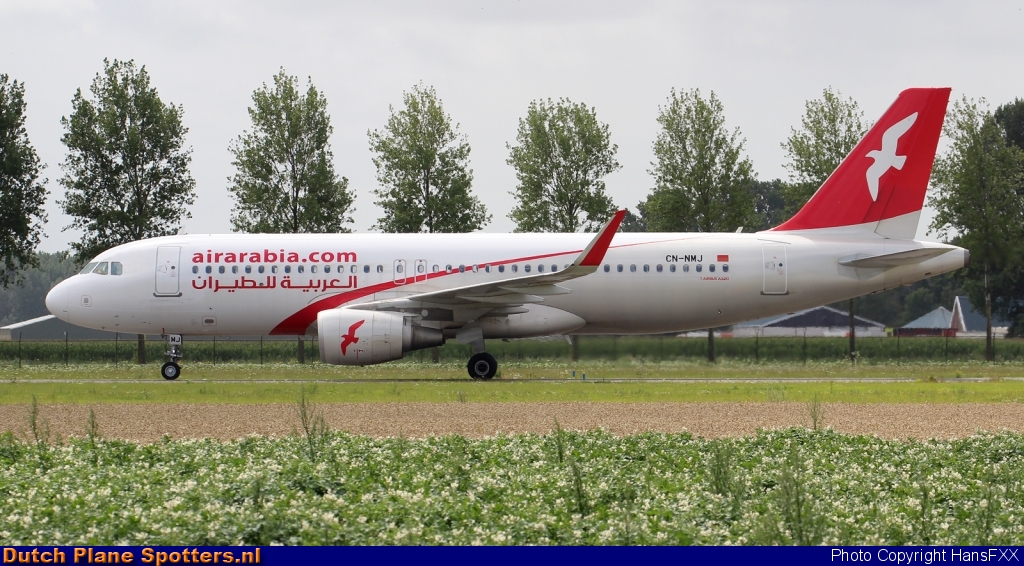 CN-NMJ Airbus A320 Air Arabia Maroc by HansFXX