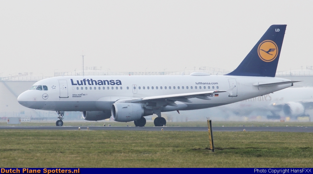 D-AILD Airbus A319 Lufthansa by HansFXX