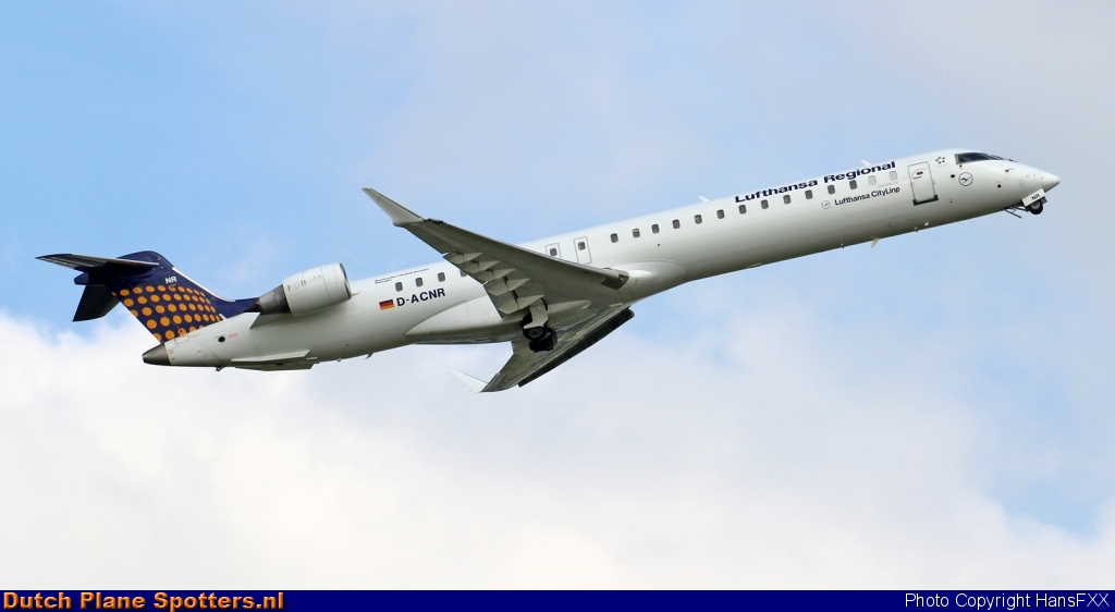 D-ACNR Bombardier Canadair CRJ900 CityLine (Lufthansa Regional) by HansFXX