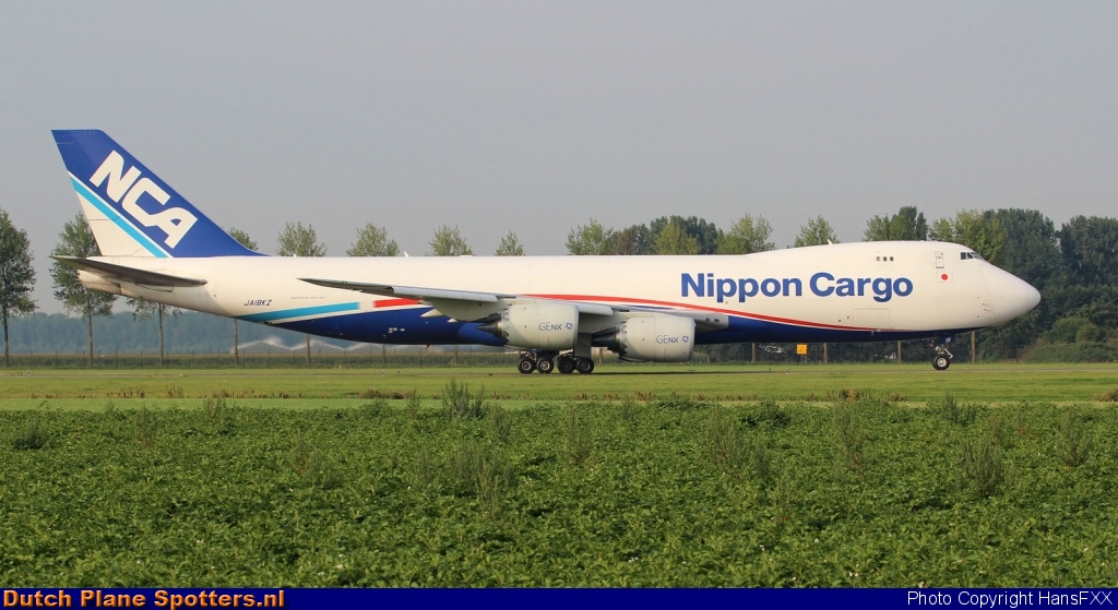 JA18KZ Boeing 747-8 Nippon Cargo Airlines by HansFXX