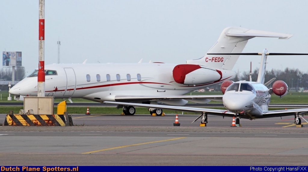 C-FEDG Bombardier Challenger 300 Skyservice Business Aviation by HansFXX