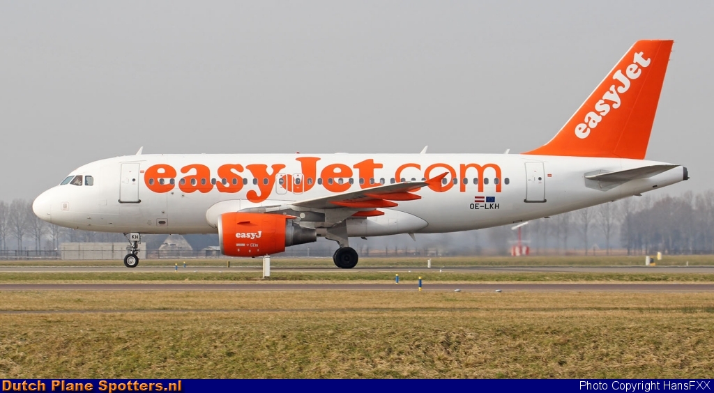 OE-LKH Airbus A319 easyJet Europe by HansFXX