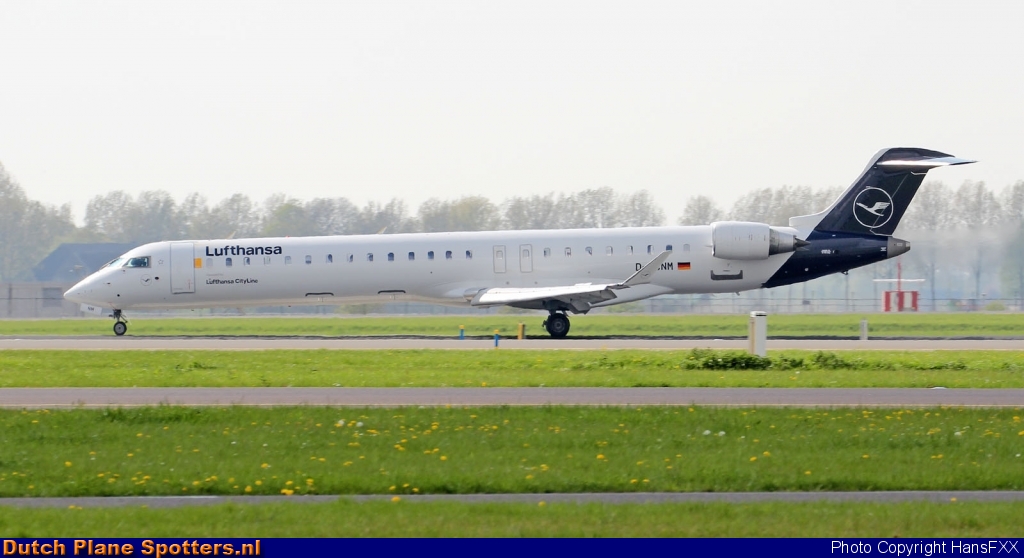 D-ACNM Bombardier Canadair CRJ900 CityLine (Lufthansa Regional) by HansFXX