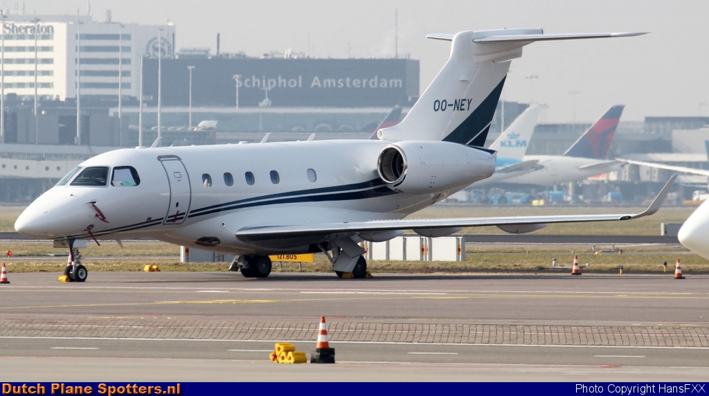 OO-NEY Embraer Legacy 450 Air Service Liège by HansFXX