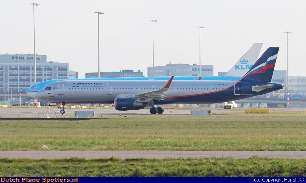 VP-BJX Airbus A321 Aeroflot - Russian Airlines by HansFXX