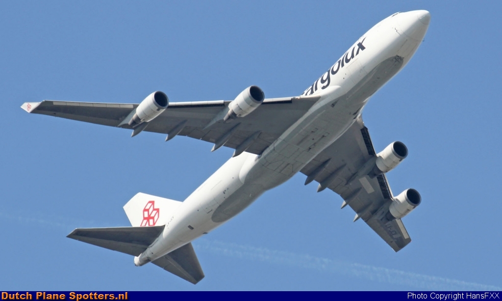LX-JCV Boeing 747-400 Cargolux by HansFXX