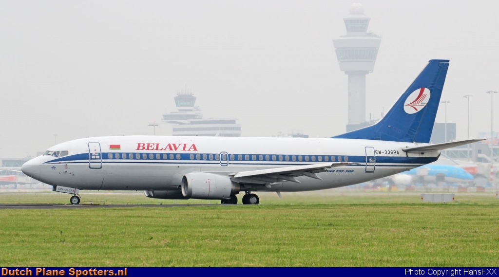 EW-336PA Boeing 737-300 Belavia Belarusian Airlines by HansFXX