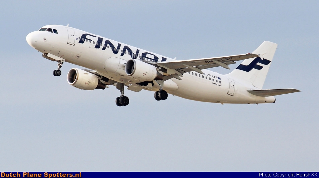 OH-LXF Airbus A320 Finnair by HansFXX