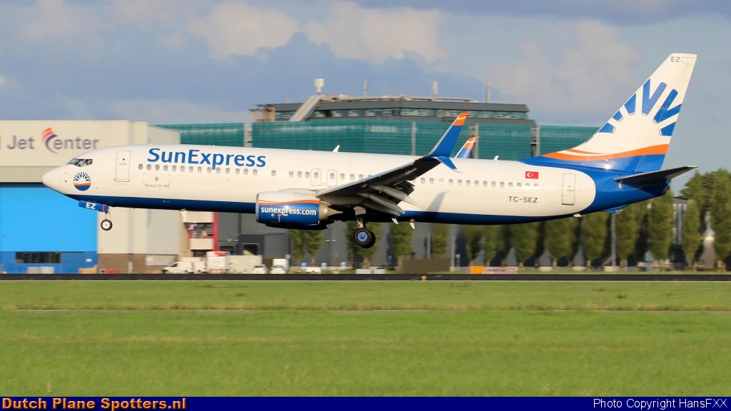 TC-SEZ Boeing 737-800 SunExpress by HansFXX