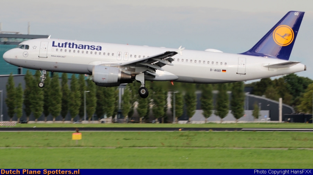 D-AIQD Airbus A320 Lufthansa by HansFXX