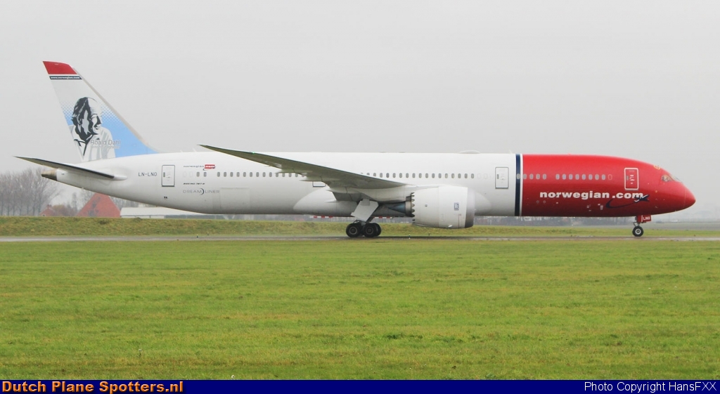 LN-LNO Boeing 787-9 Dreamliner Norwegian Long Haul by HansFXX