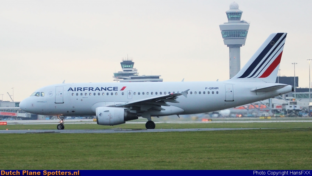 F-GRHM Airbus A319 Air France by HansFXX