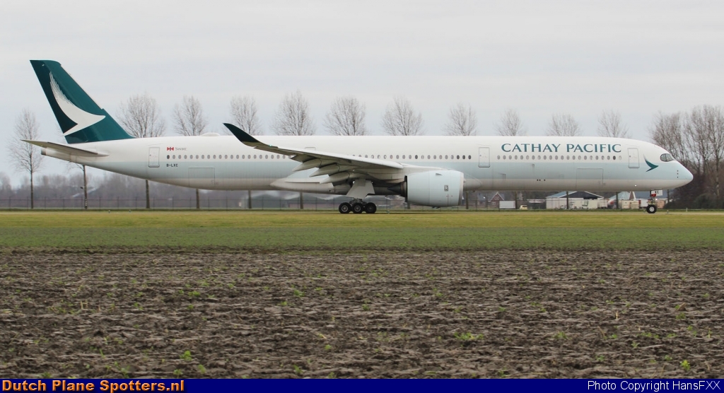 B-LXC Airbus A350-1000 Cathay Pacific by HansFXX